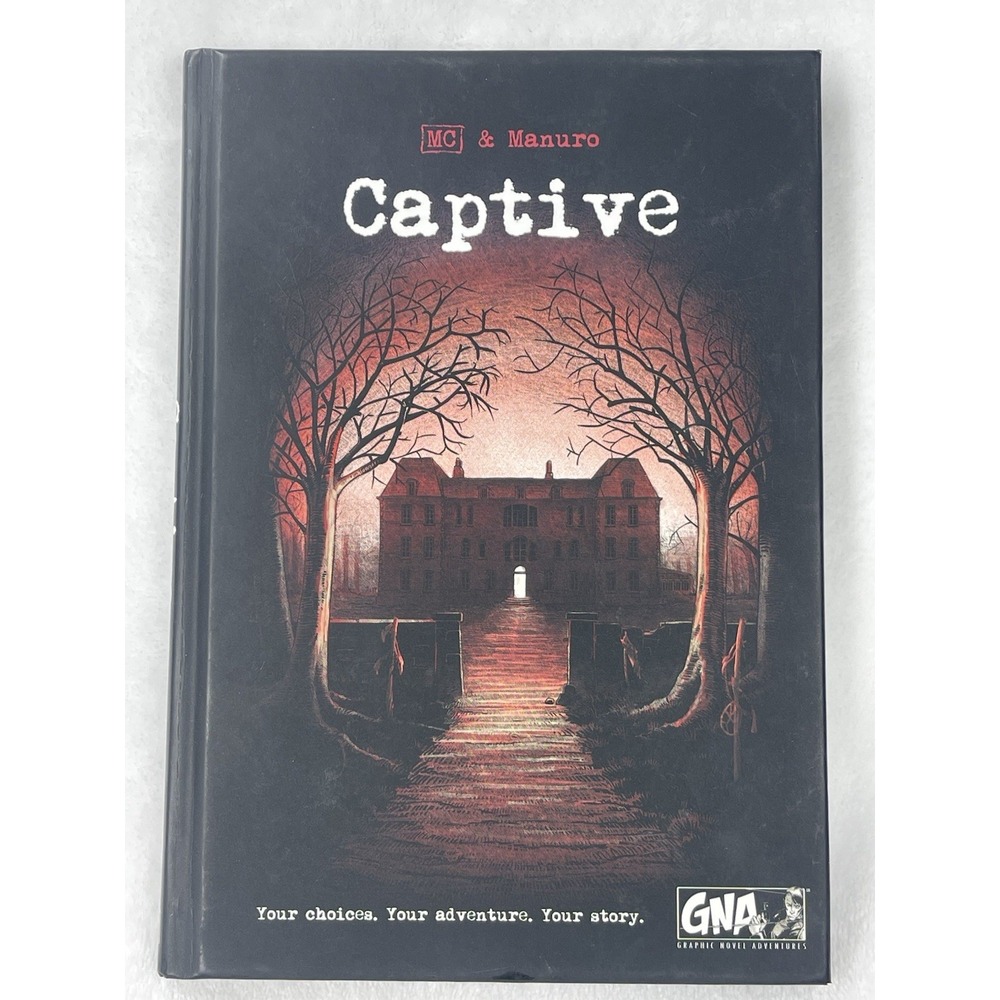 Captive Graphic Novel Adventure Book MC‎ & Manuro 2018 Van Ryder Games GNA HC
